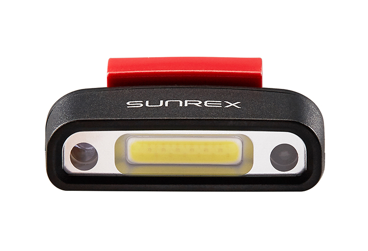 Фонарь на кепку/налобный аккумуляторный Sunree H100 100 лм, бесконтактное управление, USB