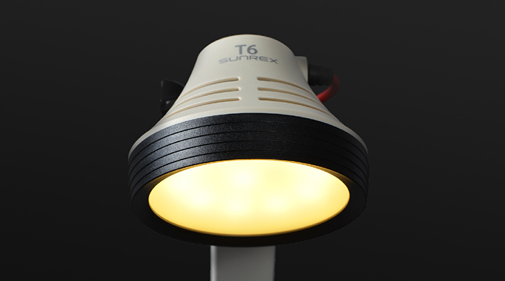 Настольная лампа Sunree T6 420 лм, Li-polymer 5200mAh, 220В, USB