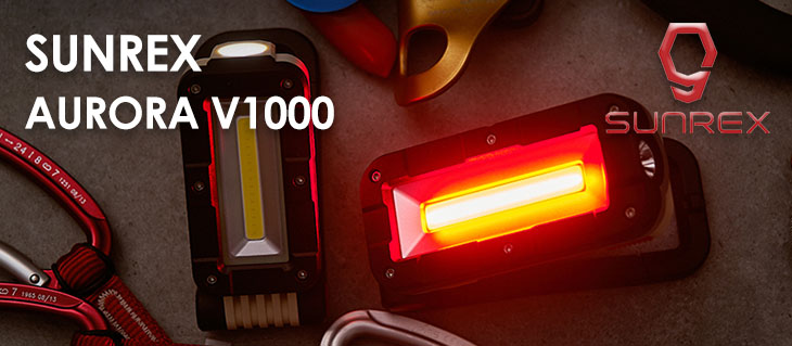 Аккумуляторный прожектор Sunrex V1000, 1000 лм