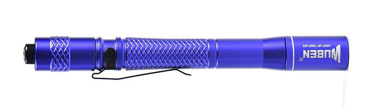 Фонарь светодиодный ультрафиолетовый Wuben E19UV, 365nm, 850 мВт, 2xAAA