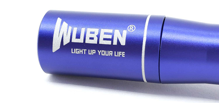 Фонарь светодиодный ультрафиолетовый Wuben E19UV, 365nm, 850 мВт, 2xAAA