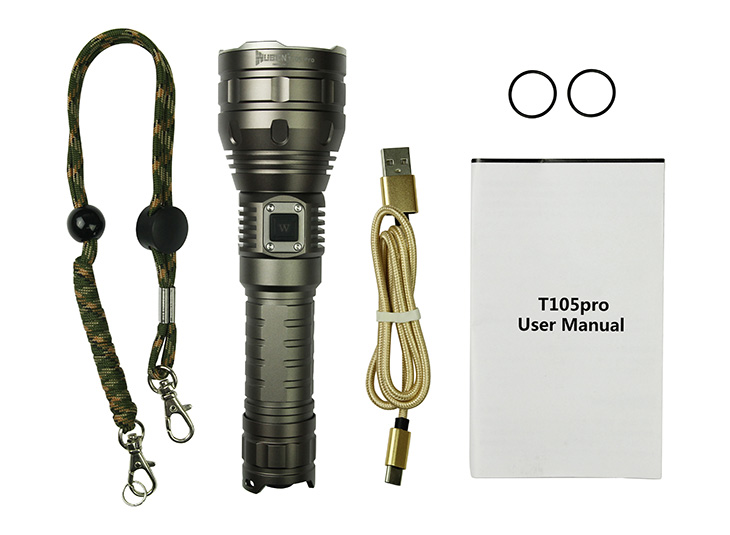   Wuben T105 Pro, CREE XHP35, 1500 , 1x26650, USB