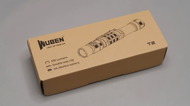   Wuben T2, OSRAM P9, 550 , 2xAA