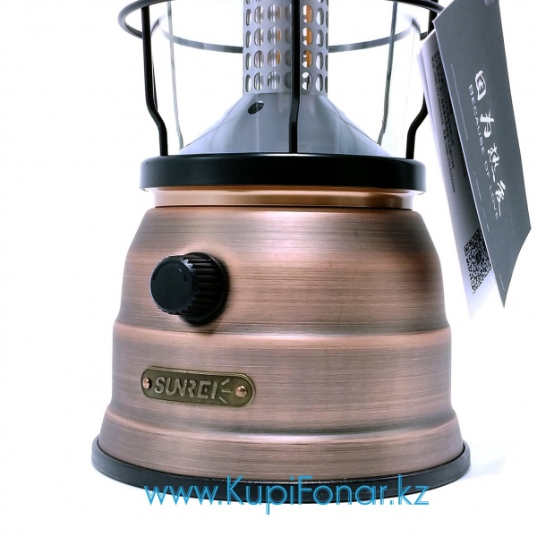 Кемпинговый фонарь Sunree Starfield 1, 440 лм, 10400 мАч, диммер, USB Type-C, золотистый