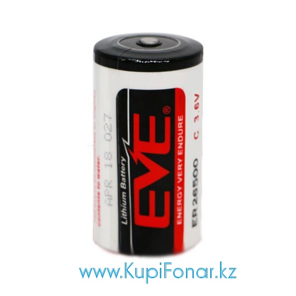 Элемент питания EVE ER26500 (C), 8500 мАч, 3.6 В