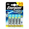   LR6 AA Energizer MAXIMUM  Alkaline 3+1    