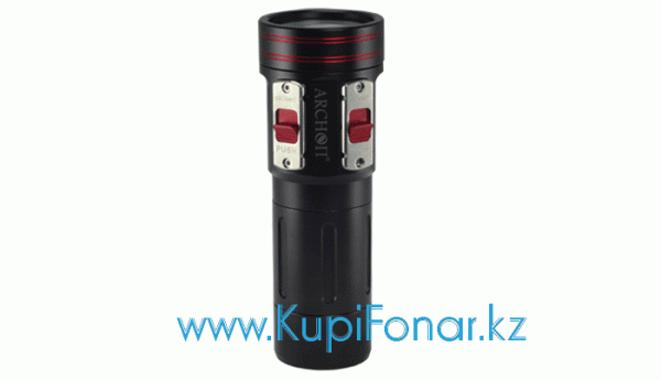 Фонарь для фото/видео дайвинга Archon W40VR, 4x XM-L U2 (2600 лм) + 2x XP-EN3 (красный, 200 лм)+ 2x 6565 (фиолетовый, 6W) + 2x UV LED (У/Ф, 365 нм, 6W), 1x32650 - НА ЗАКАЗ!