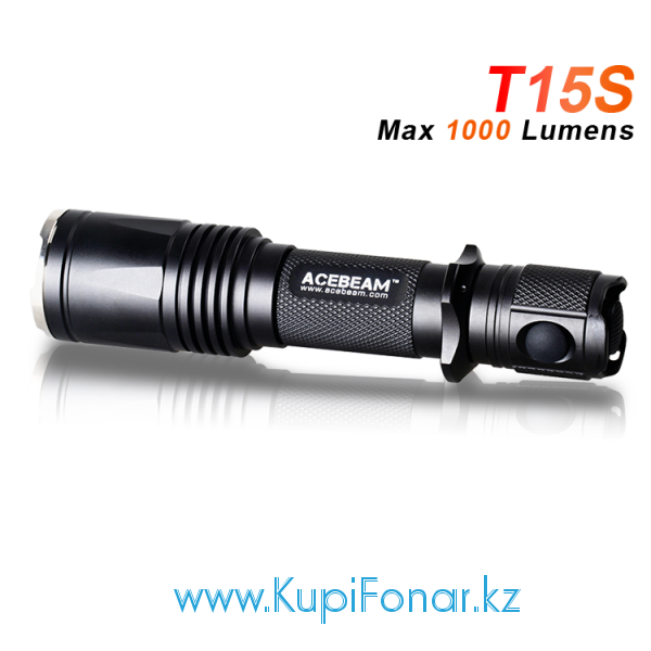  Acebeam T15S CREE XM-L2 1000 , 1x18650/2xCR123A