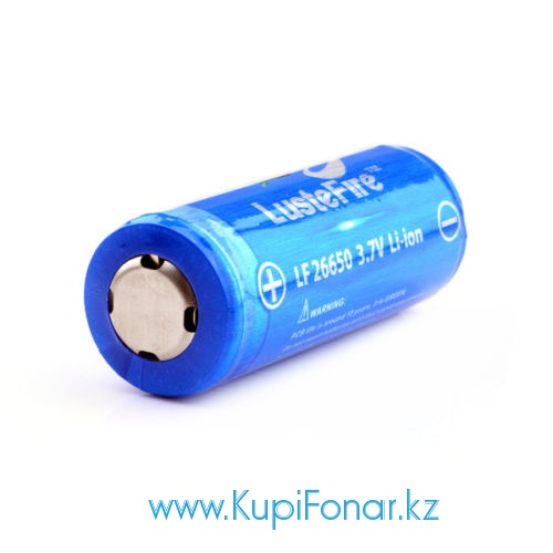  LusteFire 5000 mah (26650), 3,7V, Li-ion (   PCB 2,7/4,2 )