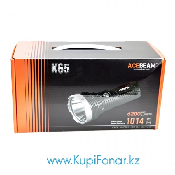 Фонарь Acebeam K65 CREE XHP70.2 6200 лм, 4x18650
