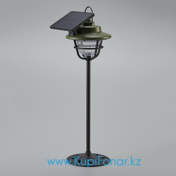 Светильник газонный Sunree S10, 160 лм (3000К), 1200 мАч, с солнечной панелью, USB Type-C