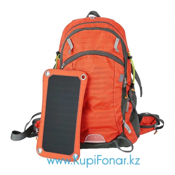 Рюкзак Eceen Trophy ECE-636 с солнечной панелью 7Вт, USB, оранжевый