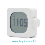 Настольные часы MUID CUBIC ALARM CLOCK (H-CL-04MW), таймер отключения, часы, будильник, 3.5Вт, 1200мАч, USB, белые