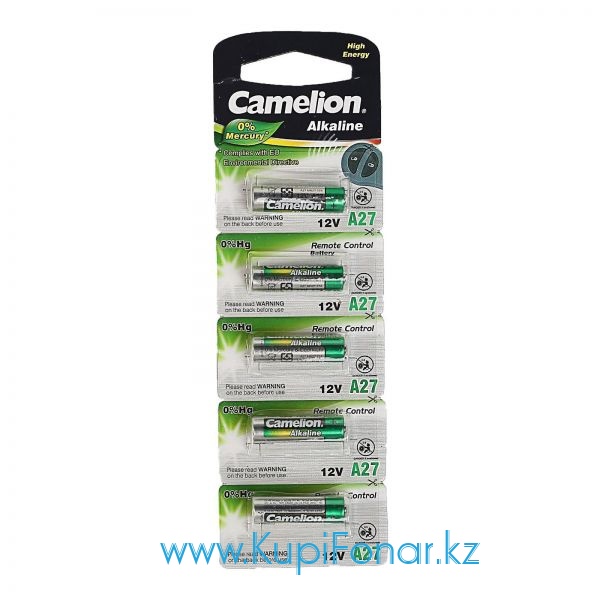   Camelion A27 12, 5   (A27-BP5, LR27A BL-5)