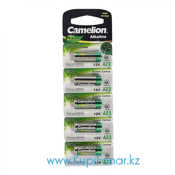   Camelion A23 12, 5   (A23-BP5, LR23A BL-5)