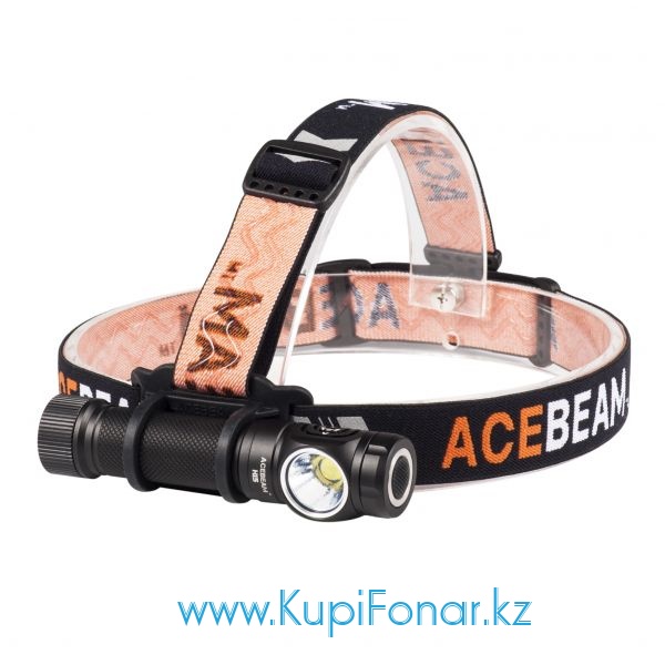 Налобный аккумуляторный фонарь Acebeam H15, CREE XHP70.2, 2500 лм, 1x18650