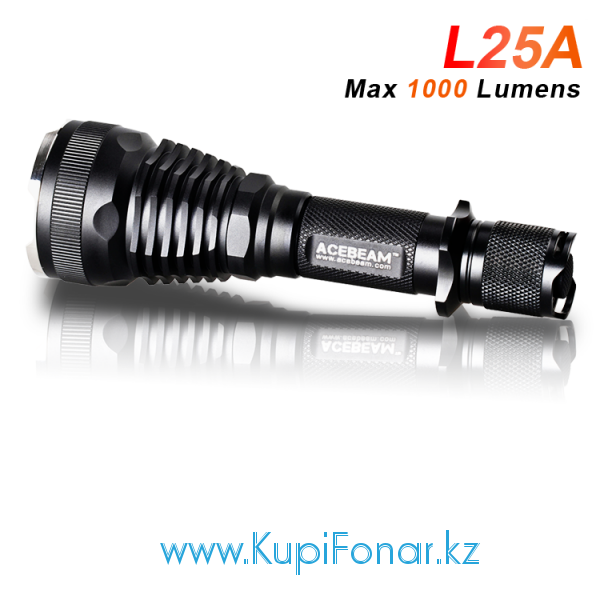  Acebeam L25A CREE XM-L2 1000 , 1x18650/2xCR123A