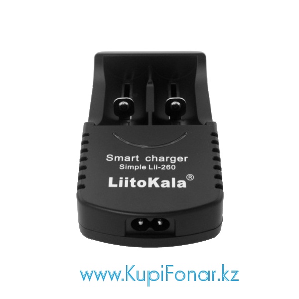 Универсальное зарядное устройство LiitoKala Lii-S-260 на 2 аккумулятора Li-ion/Ni-MH