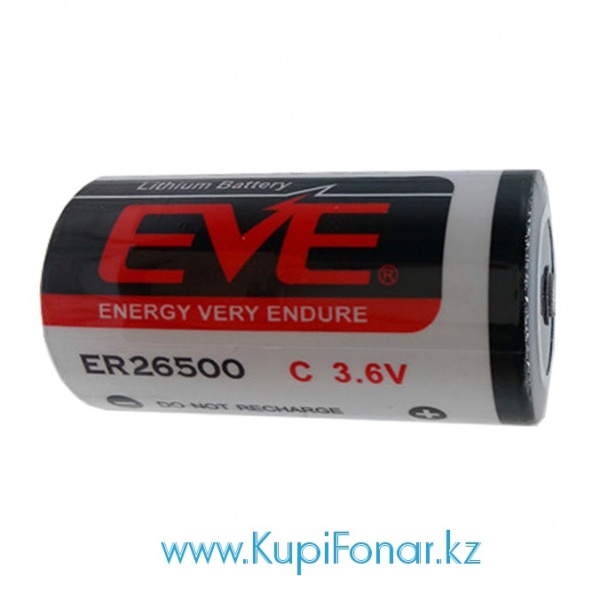 Элемент питания EVE ER26500 (C), 8500 мАч, 3.6 В