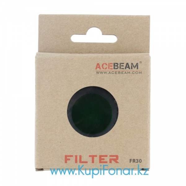 Зелёный cветофильтр AceBeam FR30 для фонарей EC50/EC60/L16