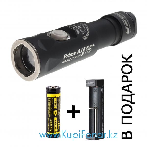  Armytek Prime A1 Pro v3 Silver, XP-L, 450 , 1xAA/14500