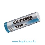 Аккумулятор Li-ion 18650 Camelion 2200мАч, 1шт в блистере (ICR18650-BP1)