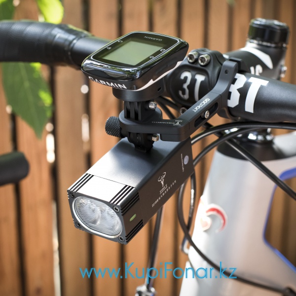 Фонарь велосипедный Gaciron V7D-1000, 1000 лм, 2x XM2-U3, 2800 мАч, USB, Smart Mode