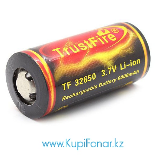  TrustFire 6000 mah (32650), 3,7V, Li-ion (   PCB 2,7/4,2 )