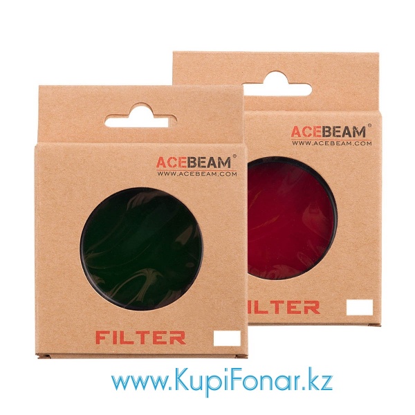 Зелёный светофильтр AceBeam FR40 для фонарей L30/K30