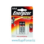 Элемент питания LR03 AAA Energizer MAX  Alkaline 2 штуки в блистере