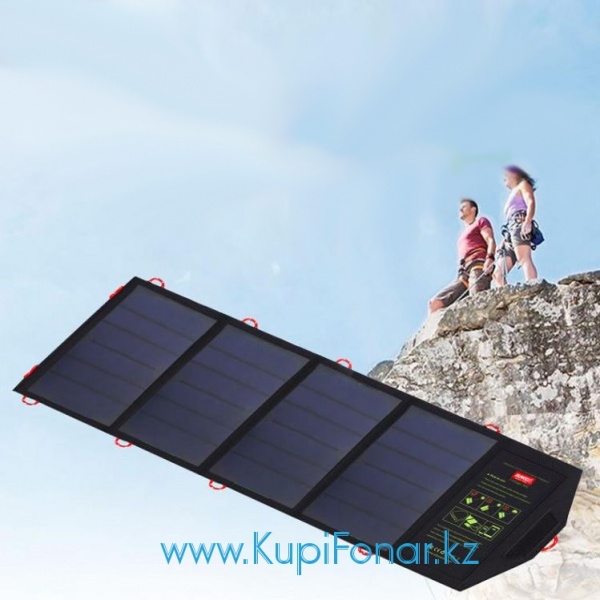 Зарядное устройство от солнца Sunree Solar Panel, 18W, 2x USB 1,5А max