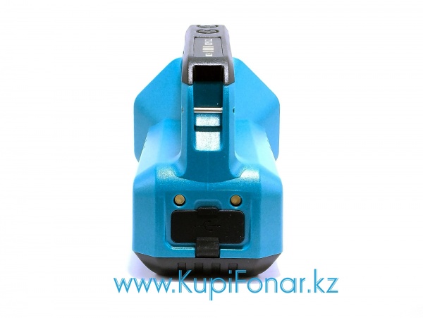 Ручной аккумуляторный прожектор Sunree TZ1600 v2, 1600 лм, LED+COB+RED, Li-ion 18000 мАч, PowerBank, USB Type-C, синий