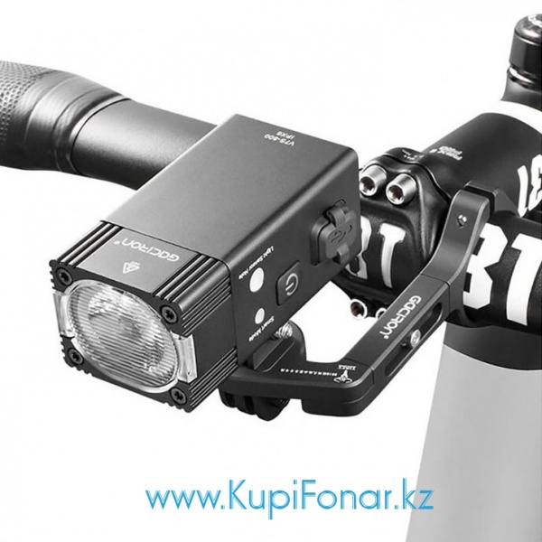 Фонарь велосипедный Gaciron V7S-800, 800 лм, CREE XM-L2, 3200 мАч, USB, Smart Mode