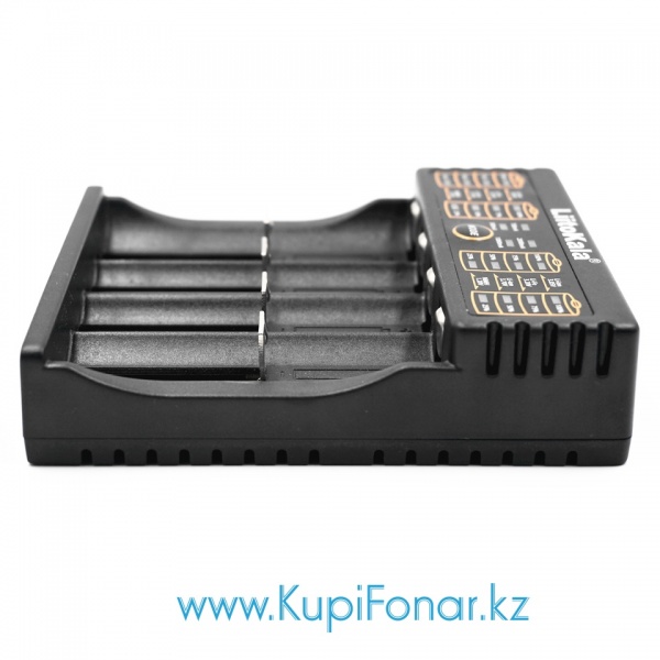 Универсальное зарядное устройство LiitoKala Lii-402 на 4 аккумулятора Li-ion/LiFePO4/Ni-MH, USB, функция POWERBANK