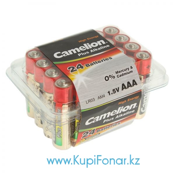    Camelion Plus Alkaline AAA 1.5, 24   (LR03-PB24)