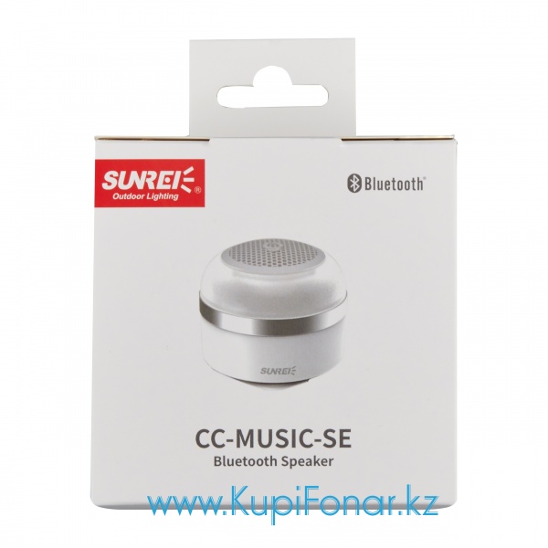 Кемпинговый фонарь с портативной колонкой Sunree CС Music-SE 180 лм, 3200 мАч, Bluetooth, USB