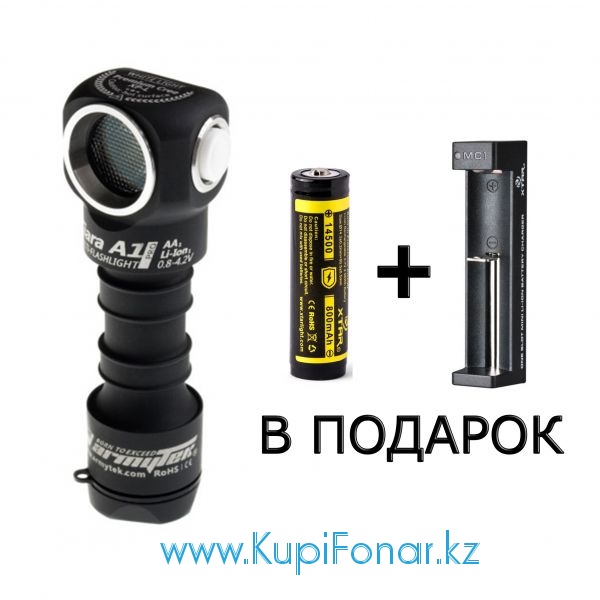  Armytek Tiara A1 Pro v2 Silver, XP-L, 558 , 1xAA/14500,   -  !