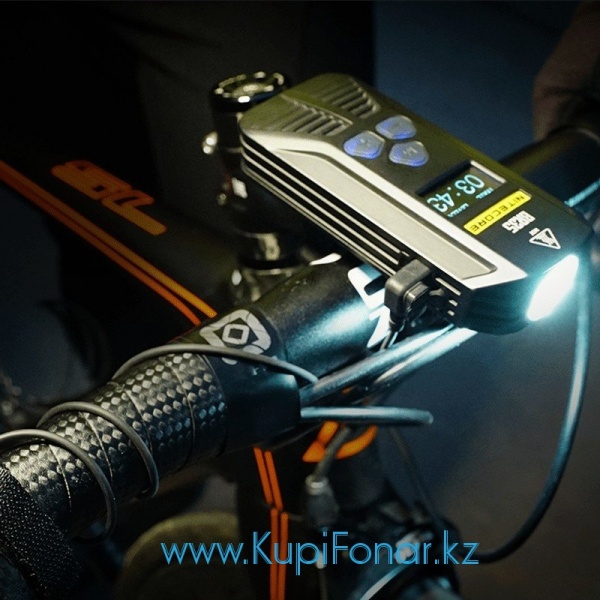 Фонарь велосипедный Nitecore BR35, CREE XM-L2 U2, 1800 лм, 6800мАч, USB