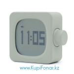 Настольные часы MUID CUBIC ALARM CLOCK (H-CL-04PG), таймер отключения, часы, будильник, 3.5Вт, 1200мАч, USB, тёмно-зелёные