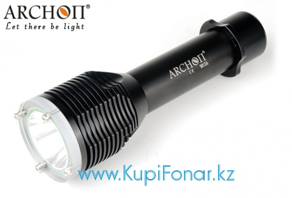 Профессиональный фонарь для дайвинга Archon W12A, CREE XM-L U2, 6xAA, 650 лм