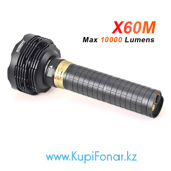  Acebeam X60M 3x CREE MT-G2 Q0 10000 , 6x18650 (IMR Hi-amp)