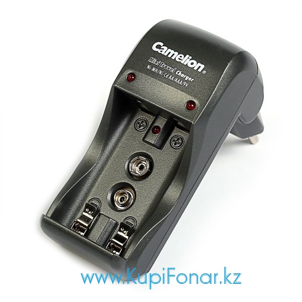 Зарядное устройство Camelion BC-1001A на 2 NiMH аккумулятора AA/AAA или 1xКрона 9В