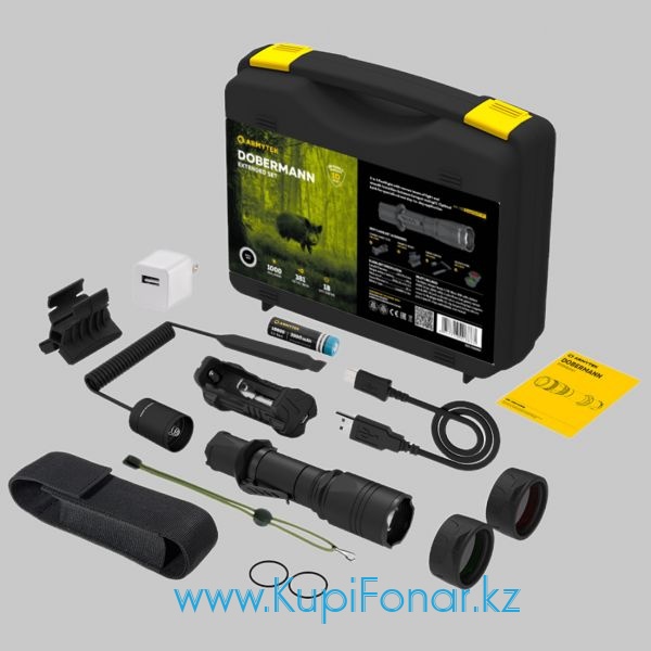  Armytek Dobermann Extended Set, XP-L HI, 1000 , 1x18650,  ,  