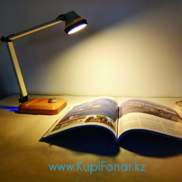 Настольная лампа Sunree T6 420 лм, Li-pol 5200mAh, 220В, USB