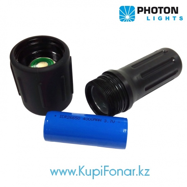 Подводный фонарь Photon DVR01, CREE XP-G2 R5, 1x26650, 400 лм, полный комплект