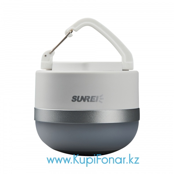 Кемпинговый фонарь с портативной колонкой Sunree CC Music-SE 180 лм, 3200 мАч, Bluetooth, USB