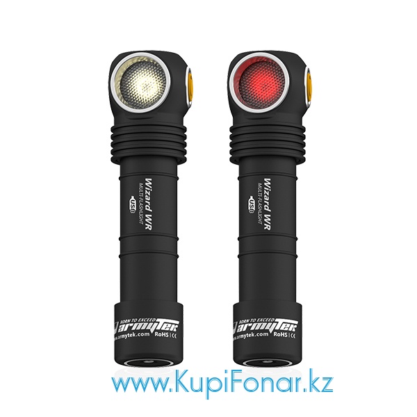  Armytek Wizard WR Magnet USB+18650, 1300  + RED 320 , 1x18650,  