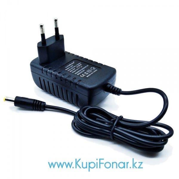 Адаптер 12V/1,5A от сети 220В для зарядных устройств LiitoKala