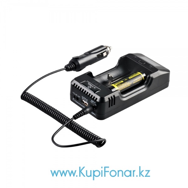 Универсальное зарядное устройство XTAR VP2 USB на 2 аккумулятора с питанием от порта USB
