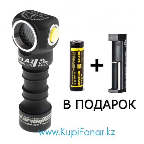  Armytek Tiara A1 v2 Silver, XP-L, 500 , 1xAA/14500,   -  !